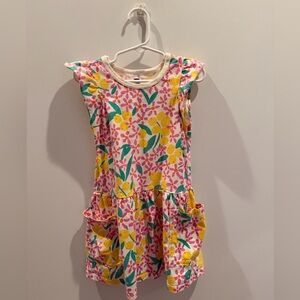Floral and Berry Kids Dress